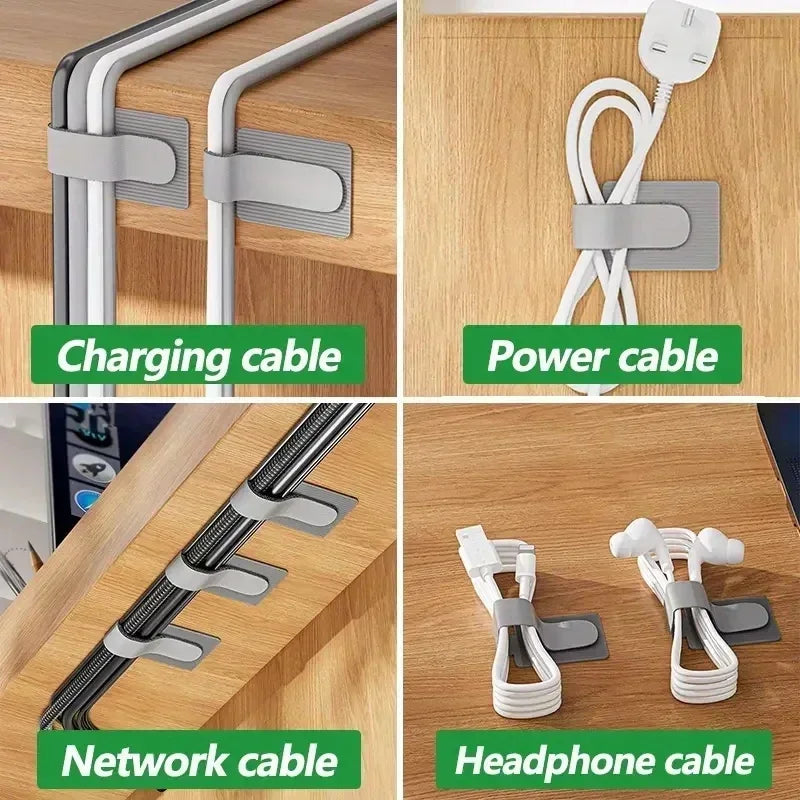 Reusable Cable Organizer Desk Wire Manager