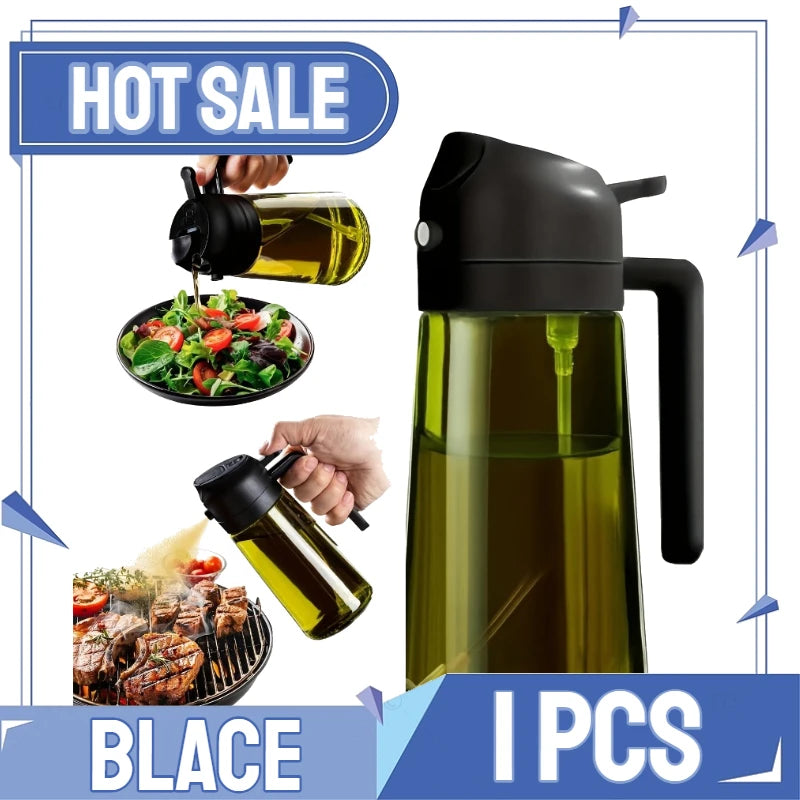 2in1 Kitchen Spray Oil Dispenser Oil Sprayer