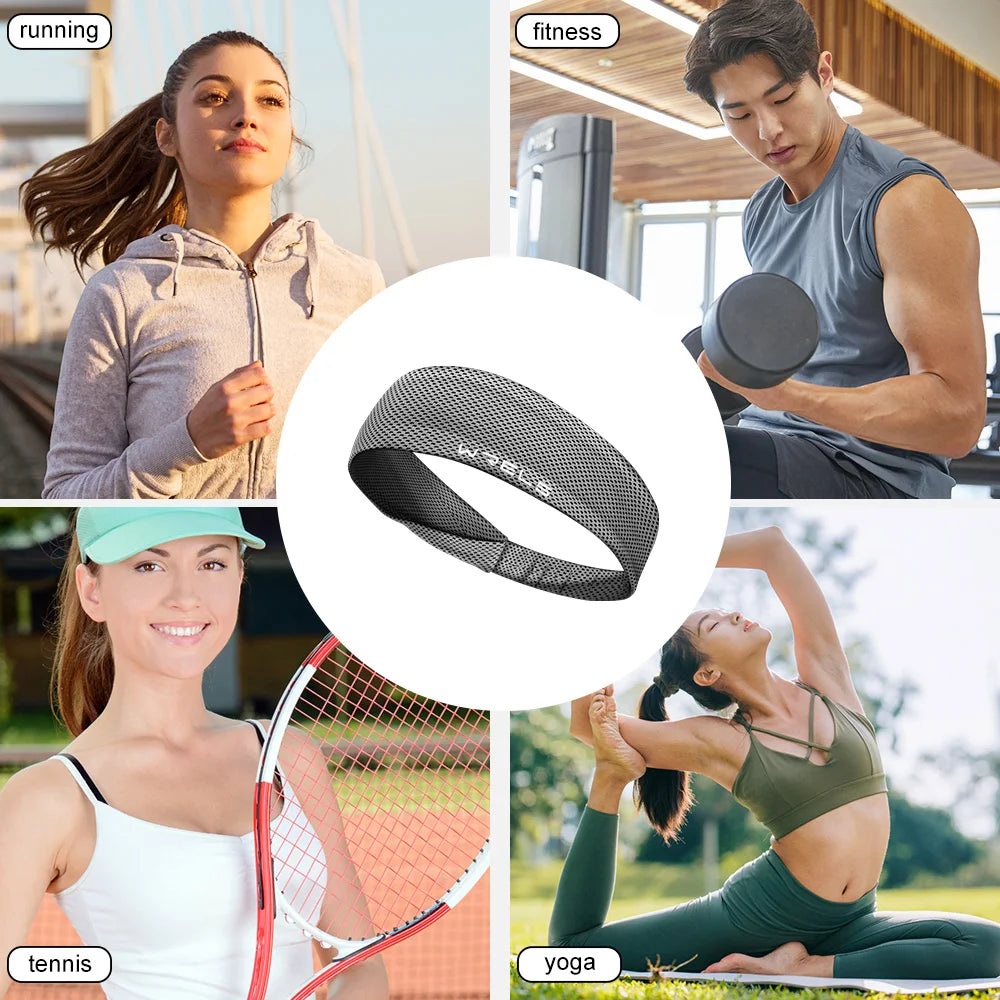 Summer Sport Headband Breathable Fitness