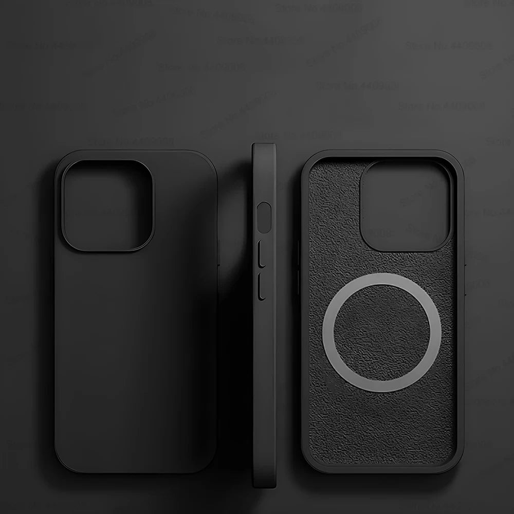 For Magsafe Original Magnetic Cases For iPhone 15