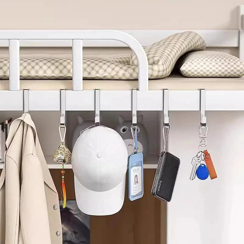 Punch Free S Shape Stainless Steel Door Hook