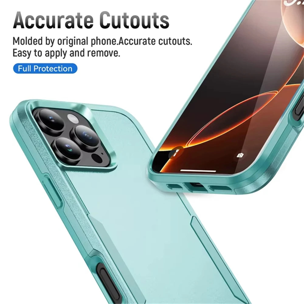 Coque de téléphone antichoc et robuste pour iPhone