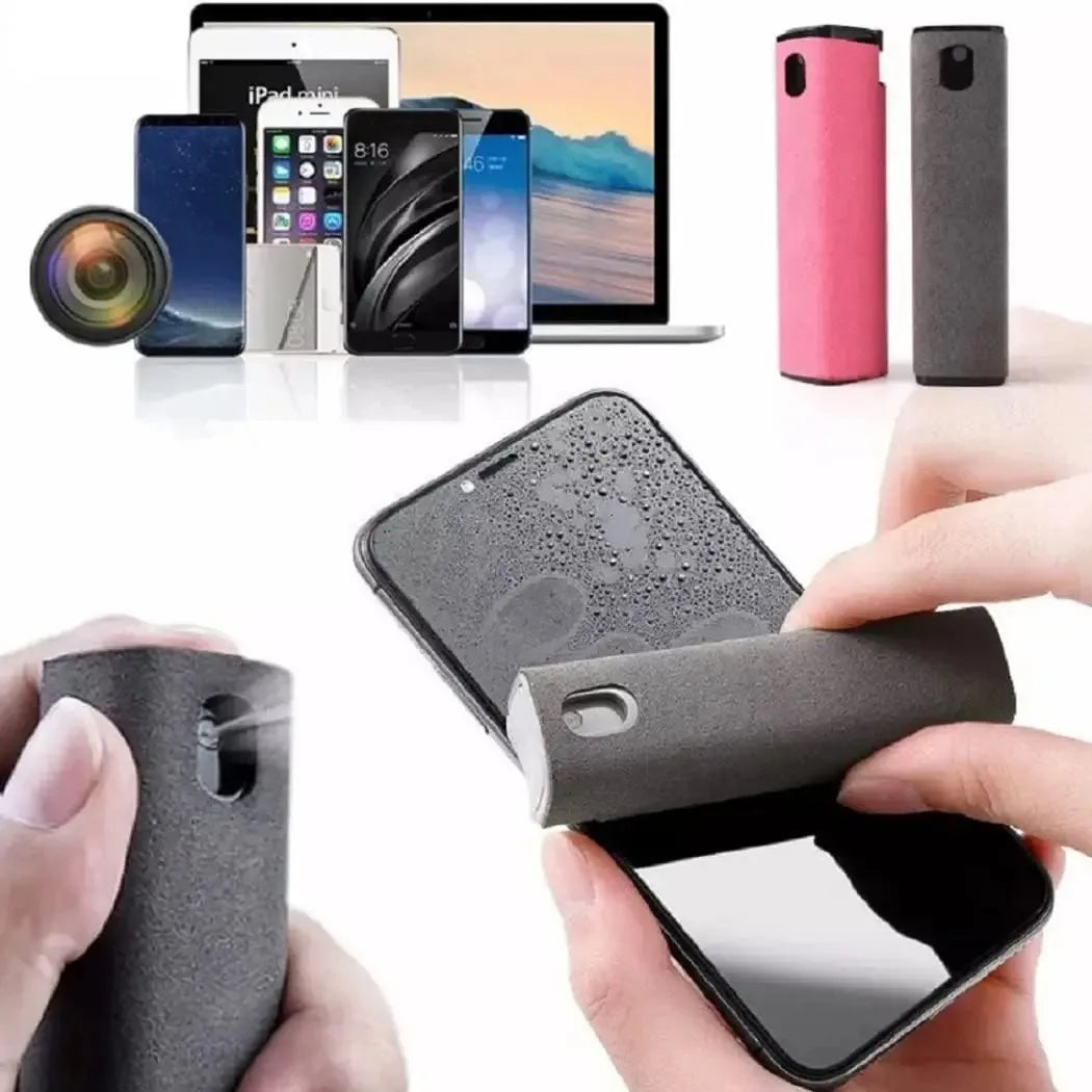 2 In 1 Phone Screen Cleaner Spray Portable Tablet