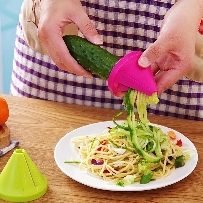 Mandoline Râpe Tournante Spirale Manuelle