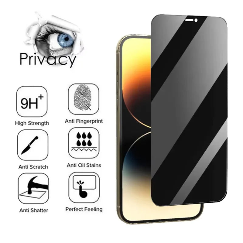 Privacy Tempered Glass - iPhone 14 - 17