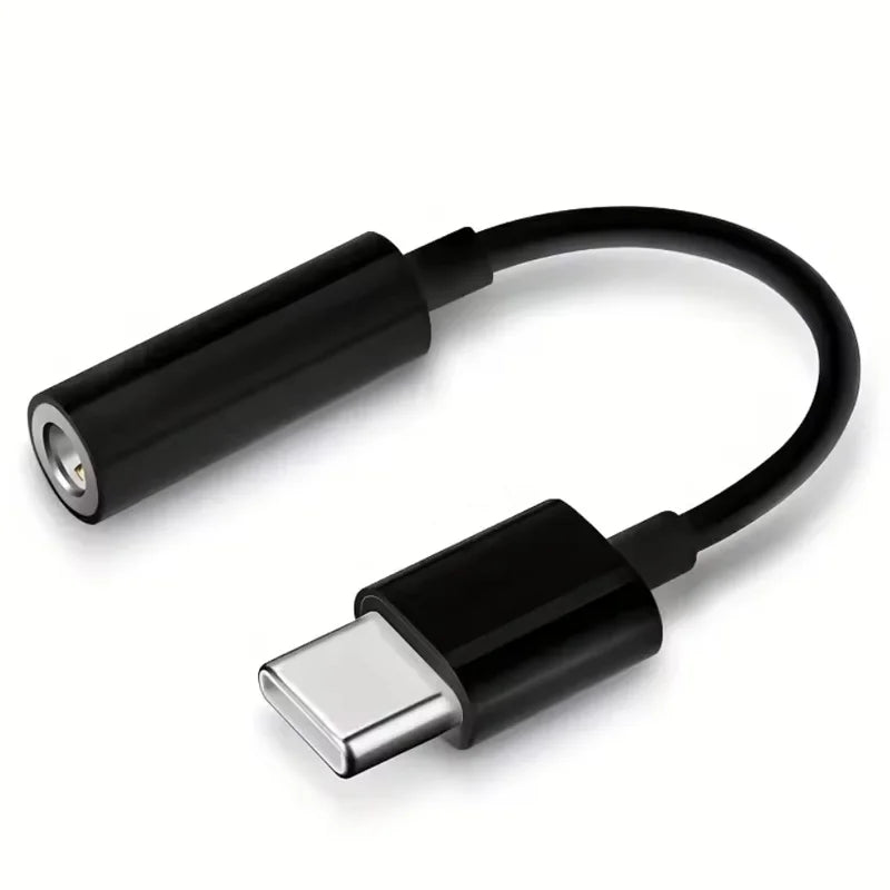 Type C To 3.5mm Aux Adapter 3 5 Jack Audio Cable