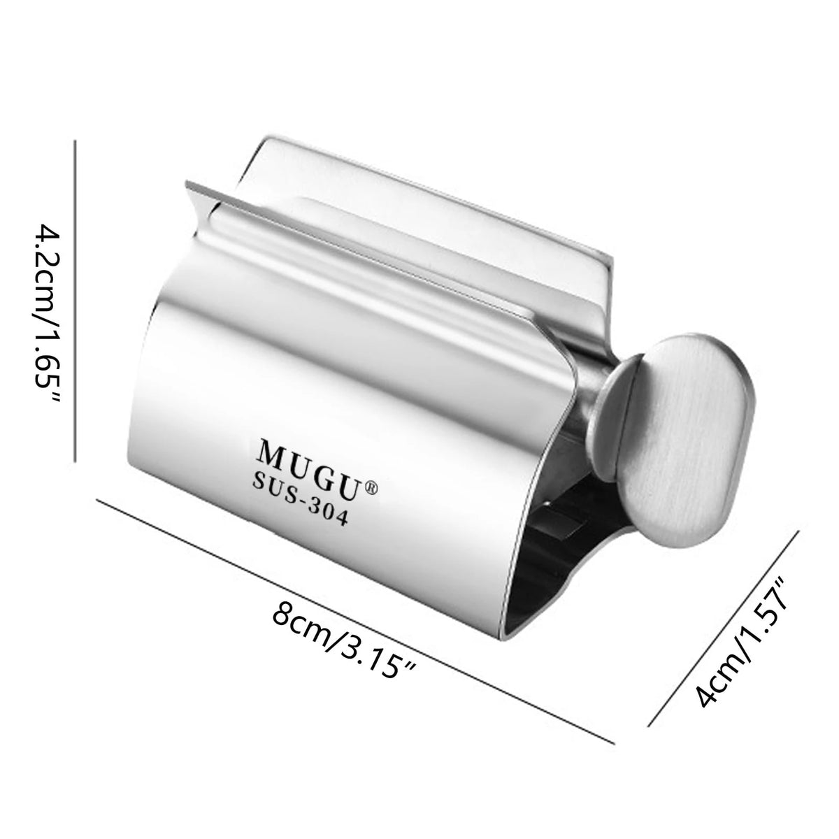 Home Toothpaste Squeezer Stainless Steel