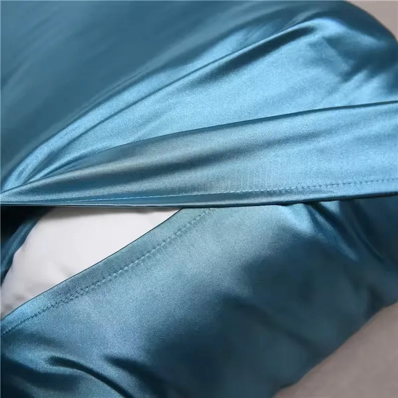 Pillowcase Silk Pillow Cover Silky Satin Hair