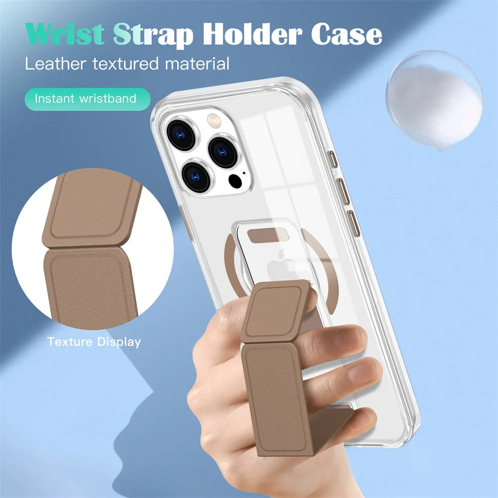 Luxury Folding Wristband Stand Magnetic Phone
