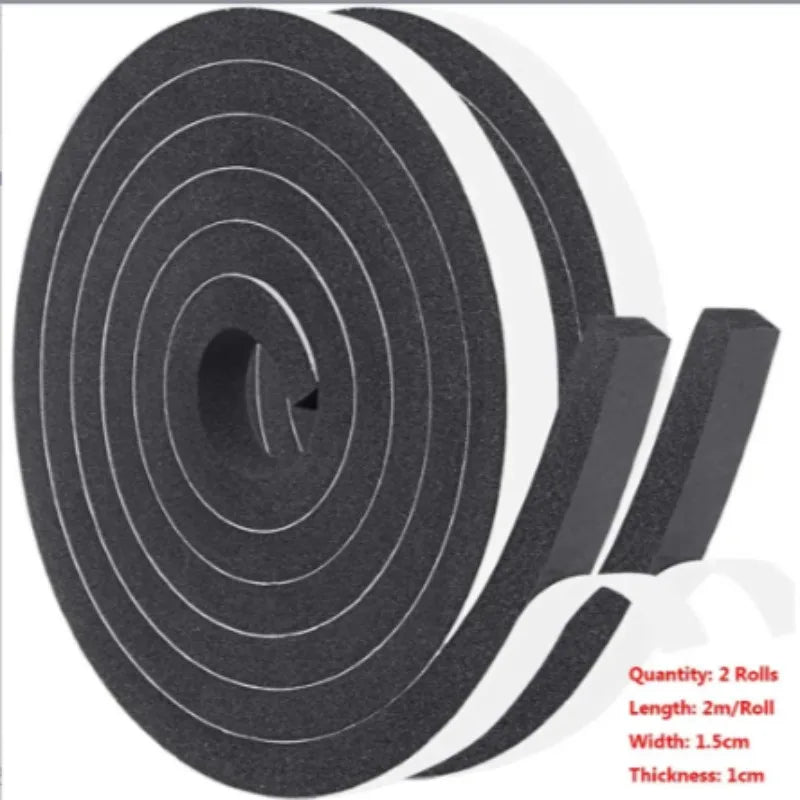 Bandes d'étanchéité en mousse de 4 m pour fenêtres (coupe-vent)