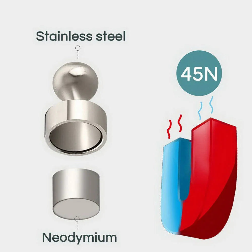 10/20x Magnetic Pins Neodymium Magnets Pin Board