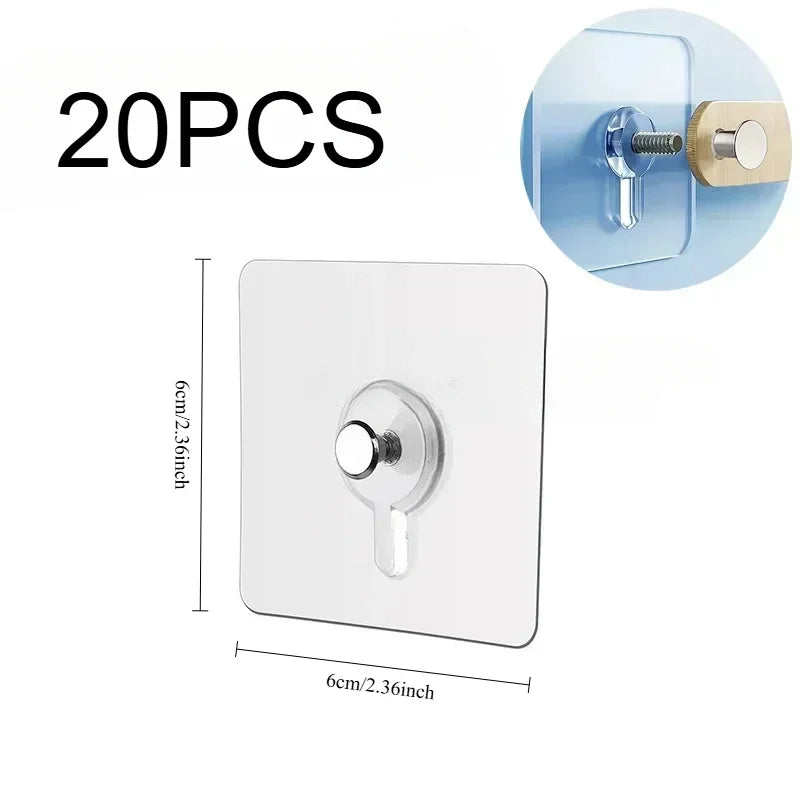 Photo Frame Hooks Storage Rack Screw Holders Door