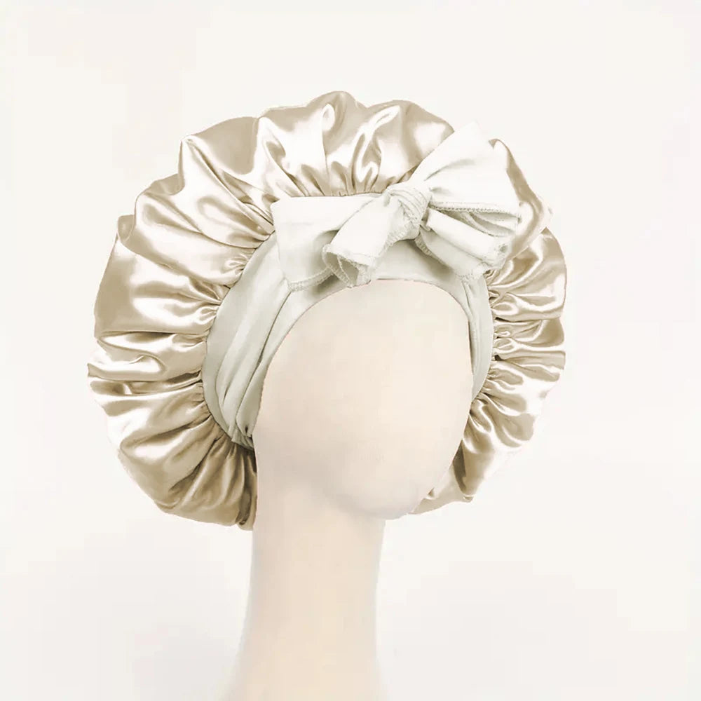 Satin Bonnet Silk Bonnet Adjustable Bonne