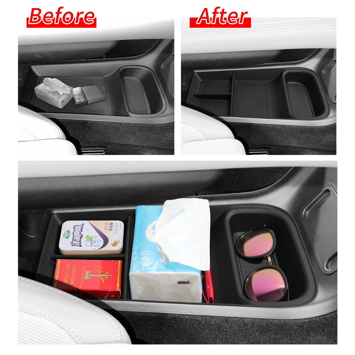 Polestar 4 Interior Car Storage Box