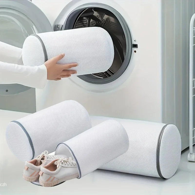 Sac de lavage en maille pour chaussures et vêtements en machine