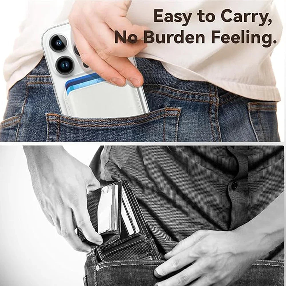 For Magsafe Wallet Strongest Magnetic Phone