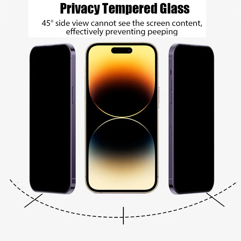 Privacy Tempered Glass - iPhone 14 - 17