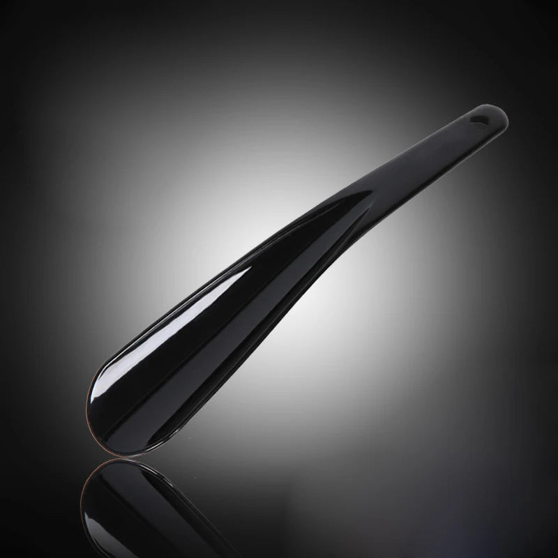 Lightweight Plastic Shoehorn with Travel Shoe