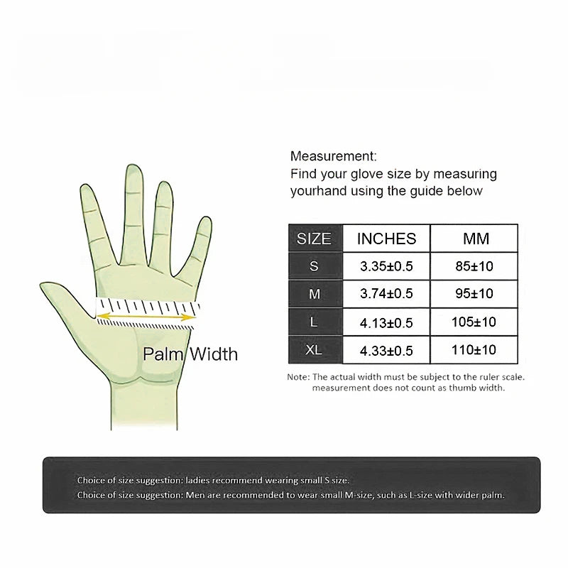 Black Nitrile Gloves Thickened