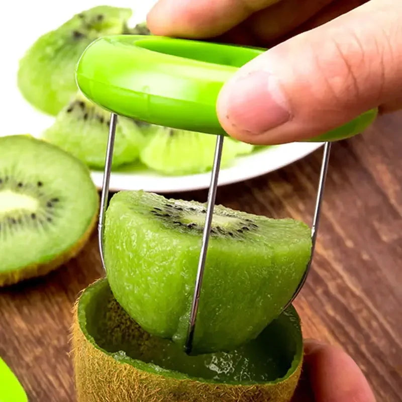 Fast Peel Kiwi Cutter Fruit Peeler Slicer Lemon