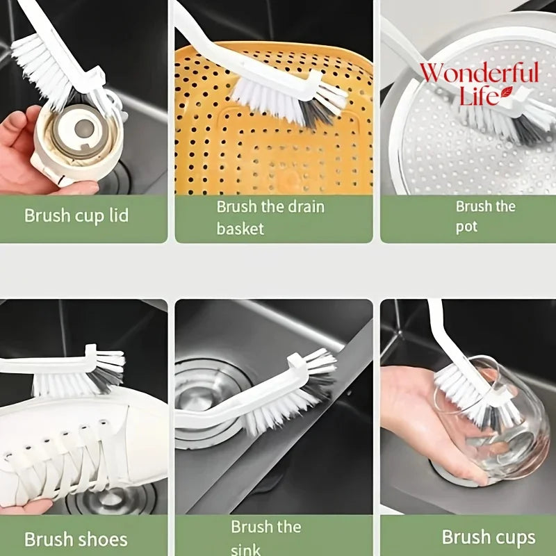 Japanese Style Sink Cleaning Cup Brush