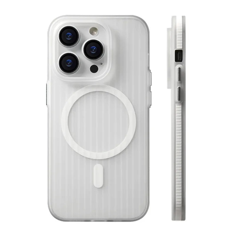 3D Corrugated Magsafe Magnetic Phone Case