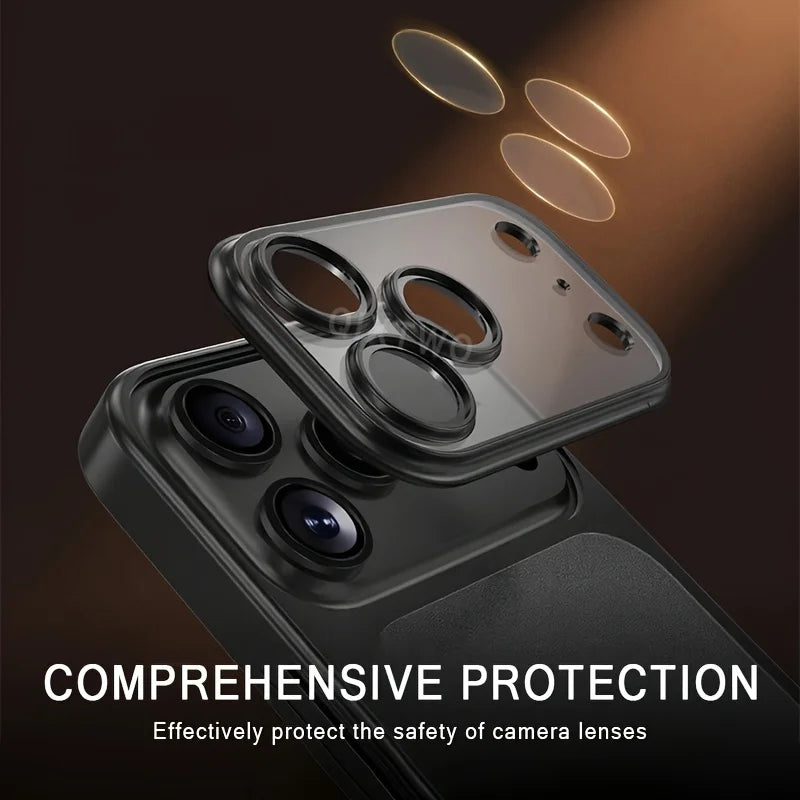 Luxury Plating Transparent Phone Case for IPhone