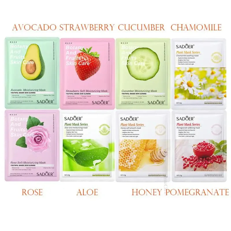 Natural Plant Face Mask Beauty Skincare