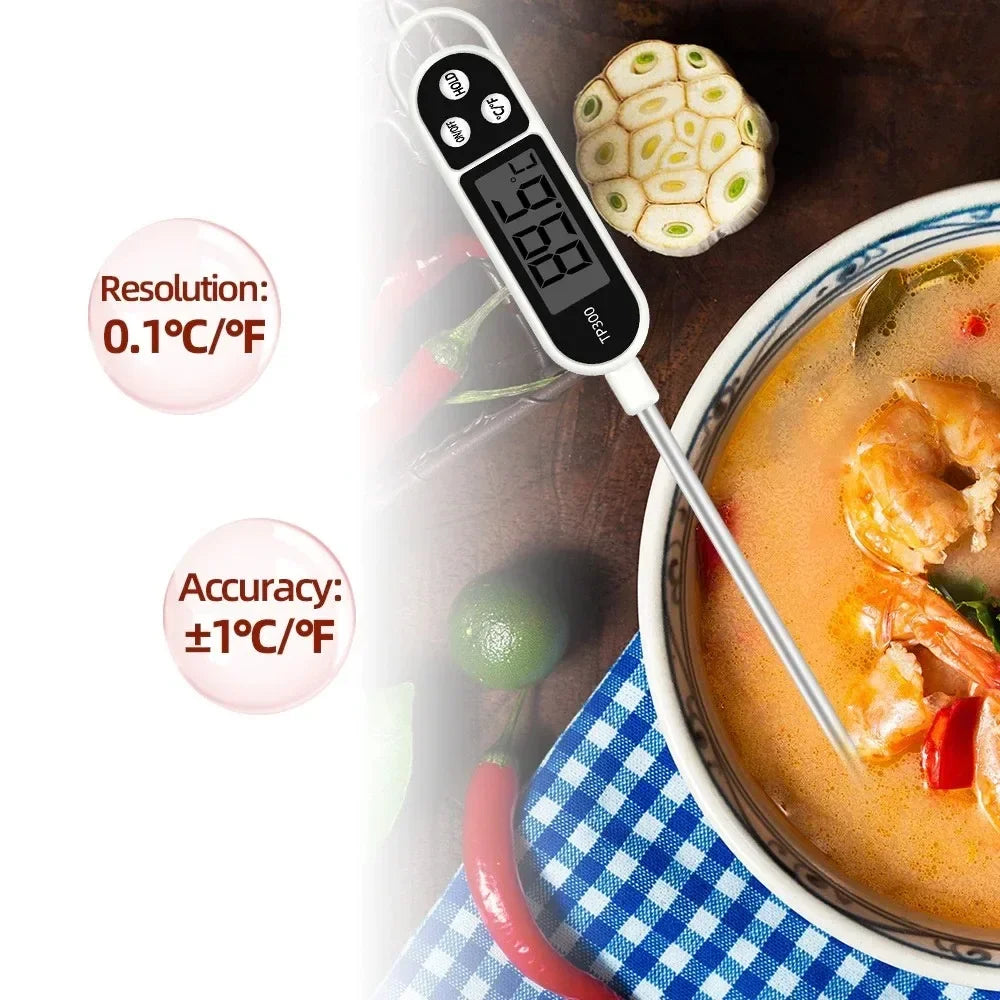 Food Thermometer TP300 Digital Kitchen Water Oil
