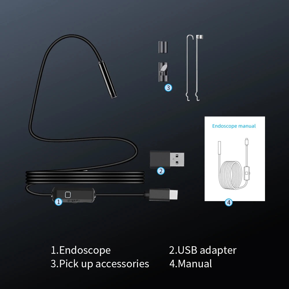 7MM TYPE - C Android Endoscope Camera IP67