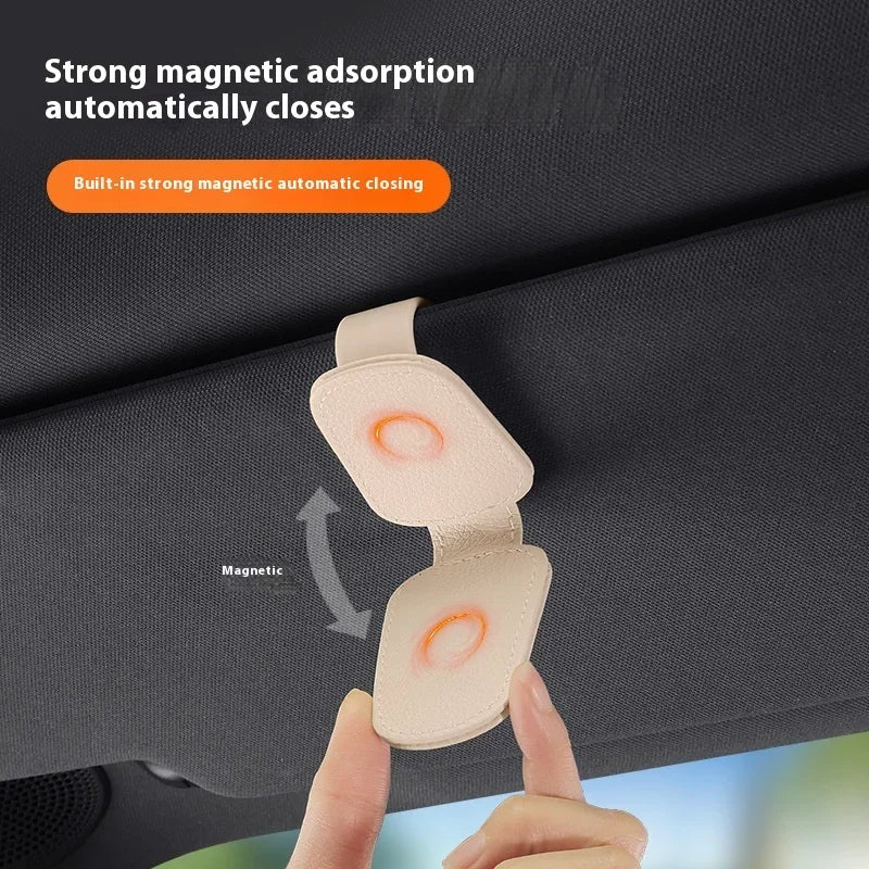Sunglasses Holder for Car Sun Visor