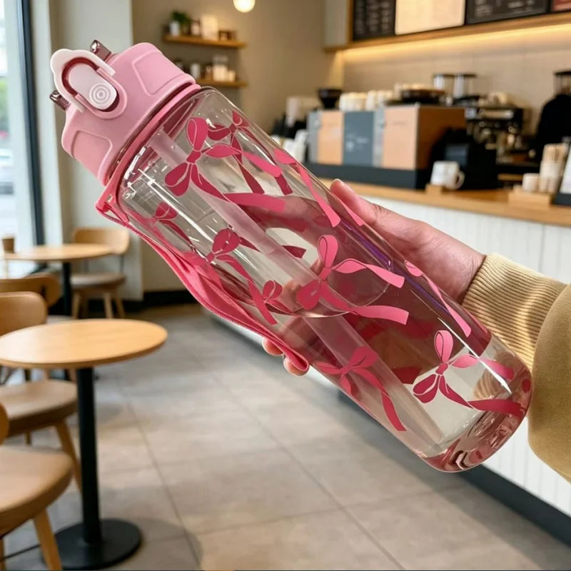 800ml/27oz Large Capacity Sports Water Bottle