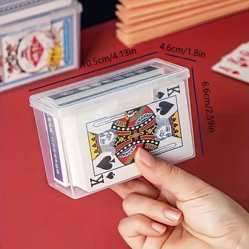 Playing Card Box Clear Deck Case