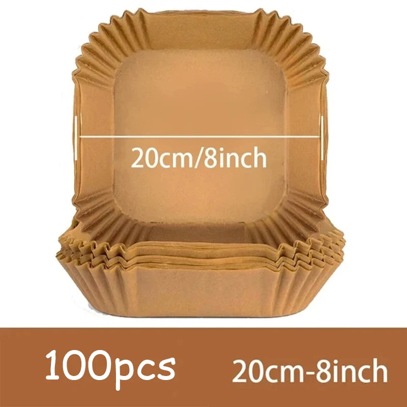Papier jetable antiadhésif pour friteuse à air
