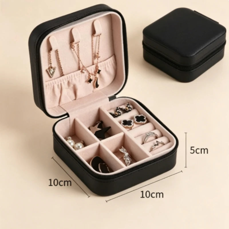 Simple ins macaroon jewelry box travel