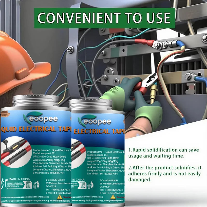 Liquid Waterproof Electrical Tape Epoxy Resin