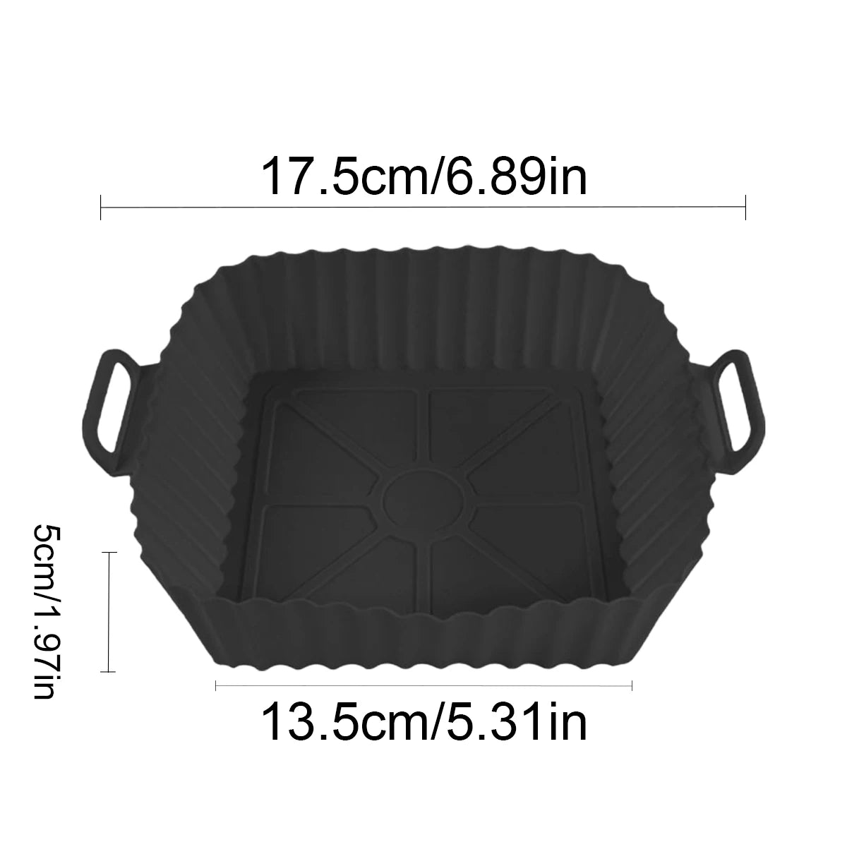 Moule en silicone pour friteuse à air, Panier de friteuse à air