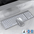 Slim Rechargeable Bluetooth Keyboard and Mouse Set for