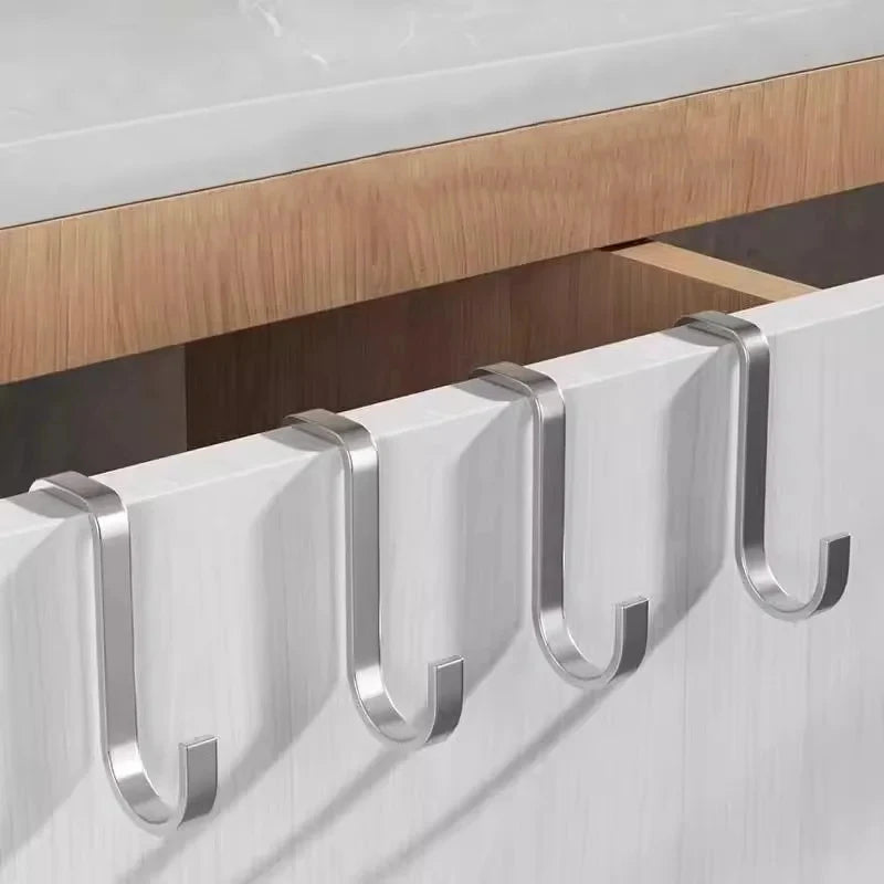 Punch Free S Shape Stainless Steel Door Hook