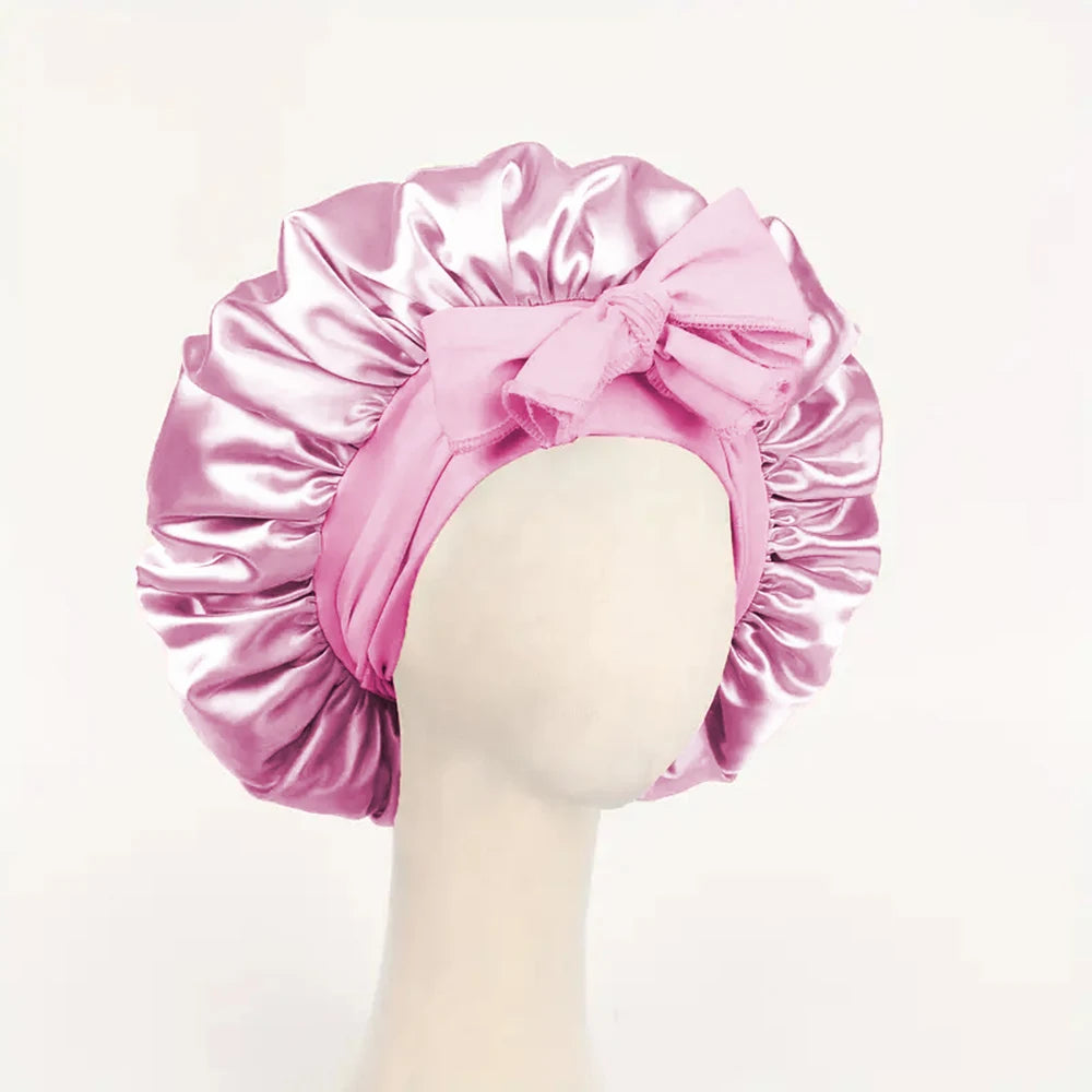 Satin Bonnet Silk Bonnet Adjustable Bonne