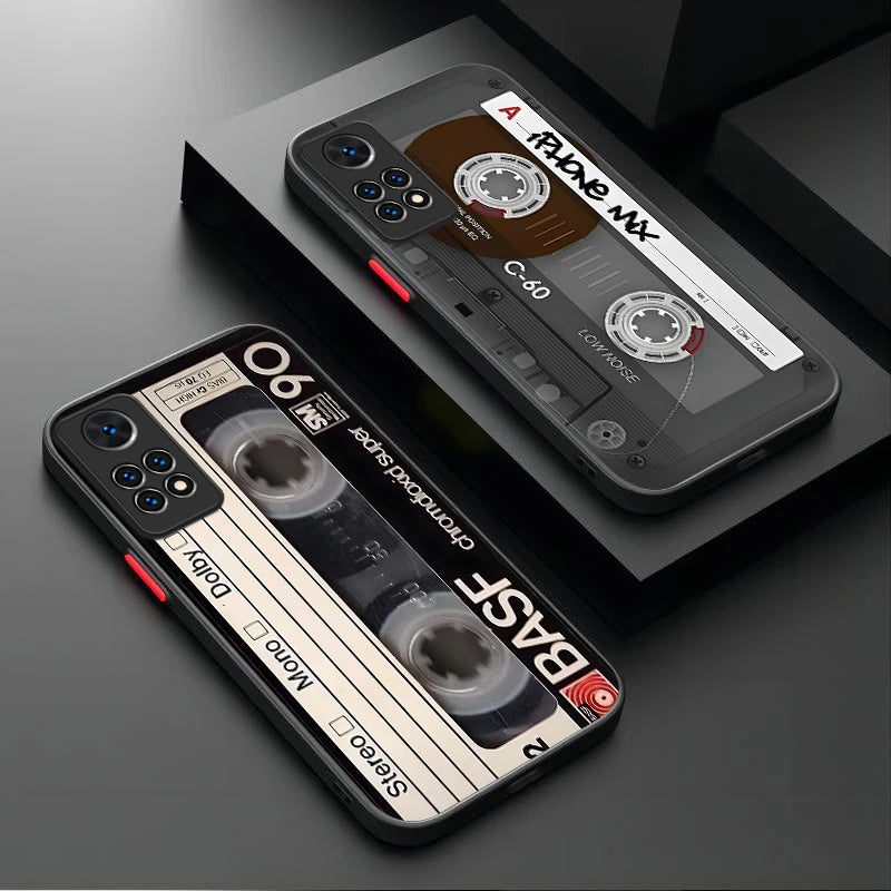 Lucky Tape Pattern Matte Hard Case For Xiaomi