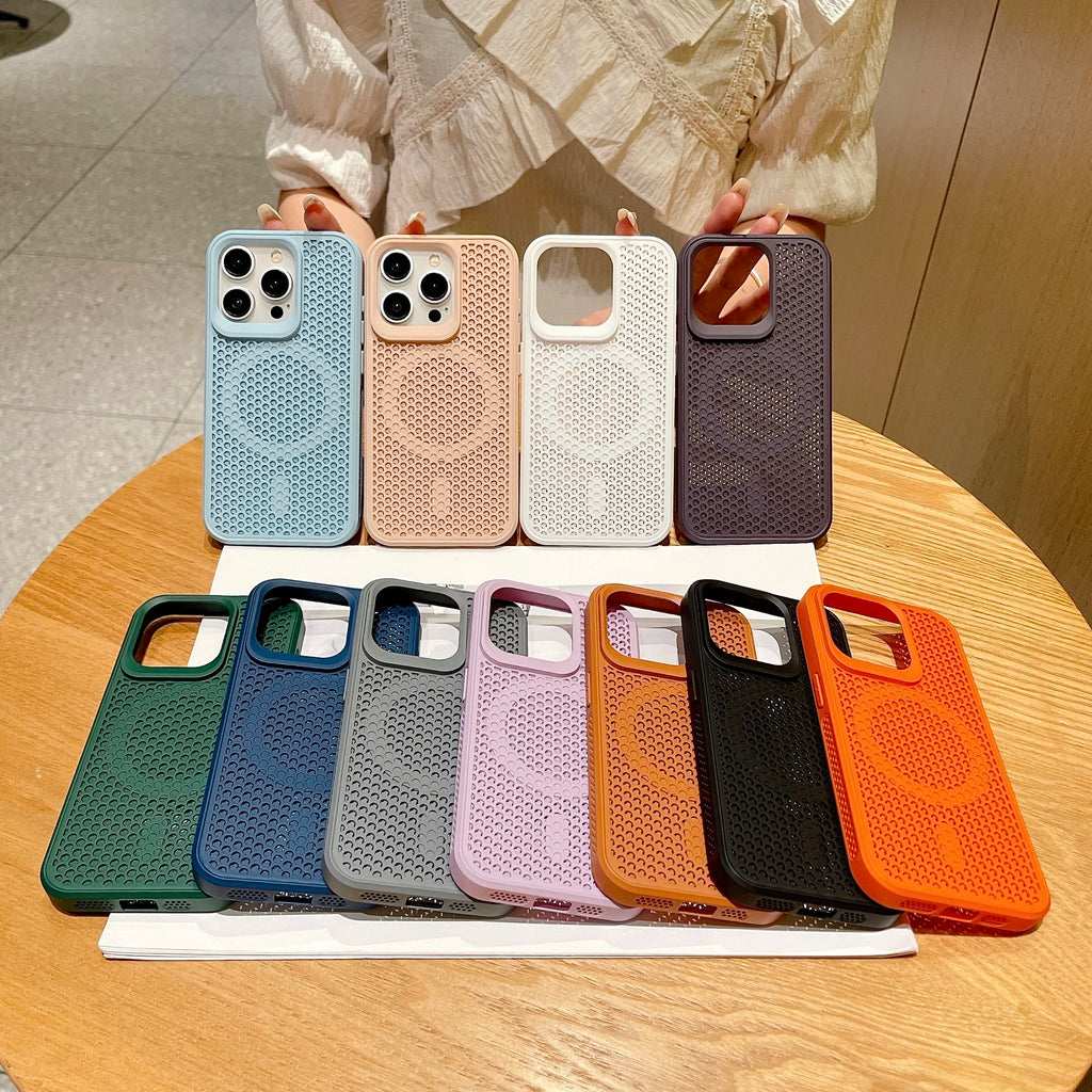Coque respirante magnétique de refroidissement pour MagSafe