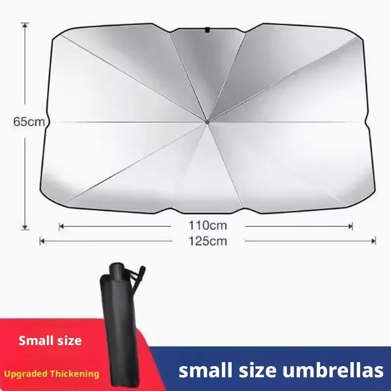 Car Windshield Sun Shade Umbrella Foldable