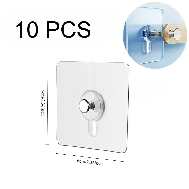 Photo Frame Hooks Storage Rack Screw Holders Door