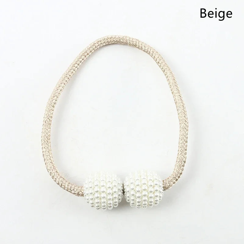 Pearl Magnetic Curtain Clip