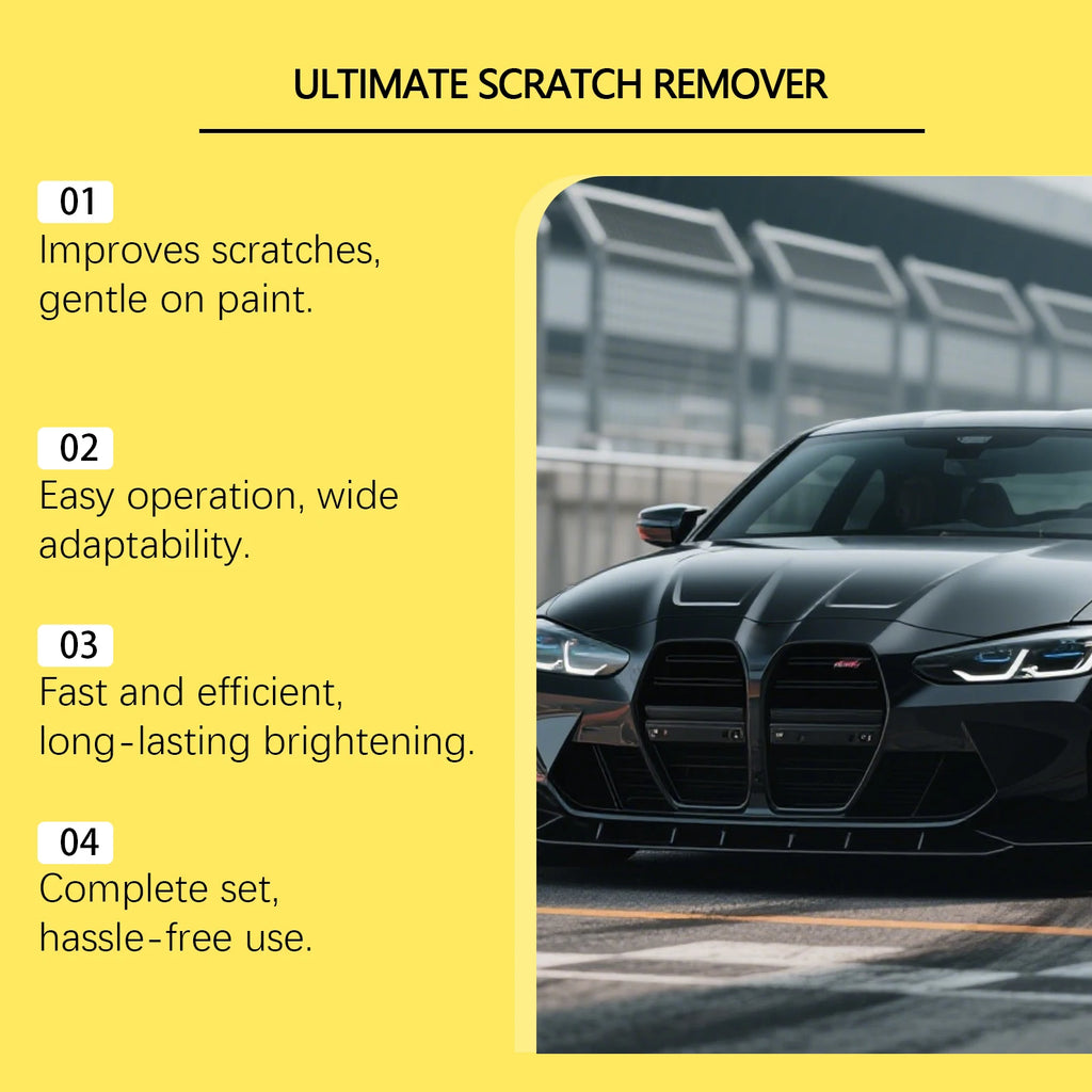 Car Scratch Repair Kit: Polishes, Restores and