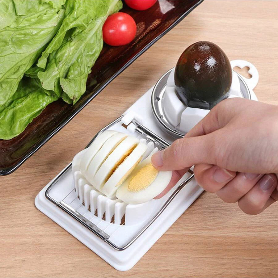 Multifunctional PP Base egg cutter 2 - in - 1