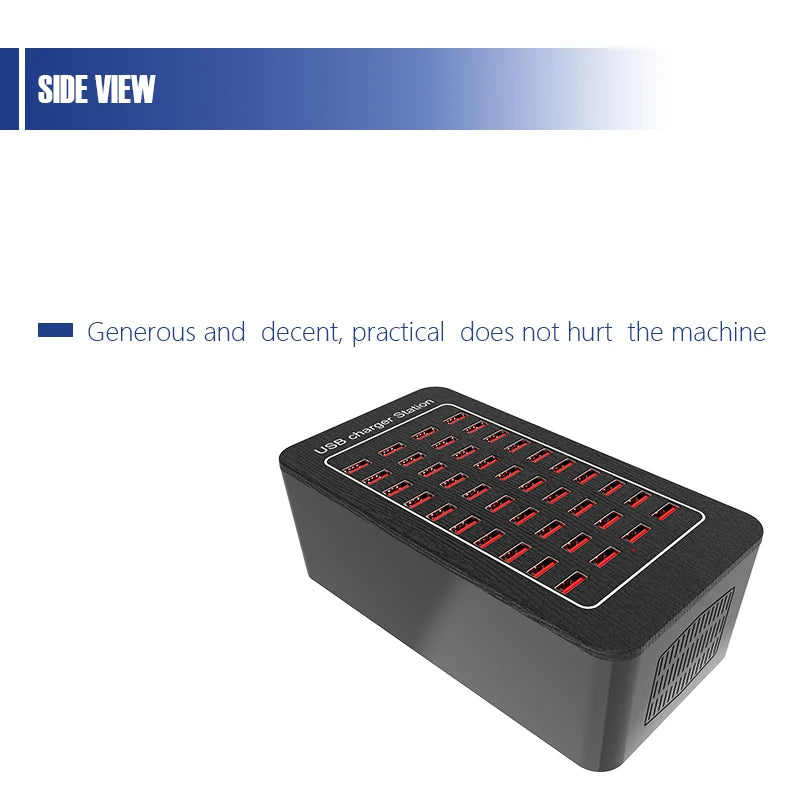 40 - Port USB Charging Station For a Variety of 9