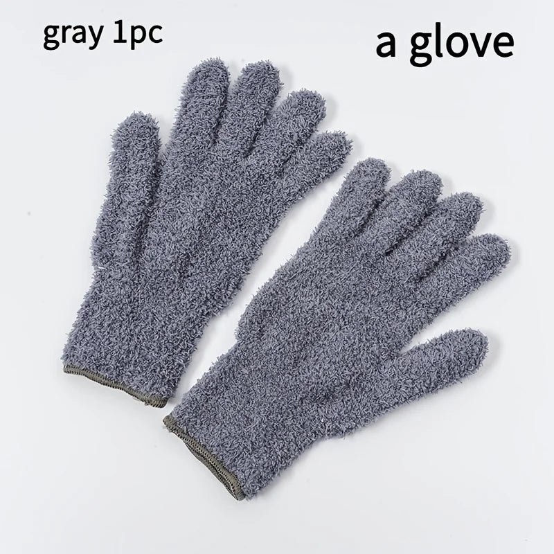 Microfiber Dusting Gloves Stretchable