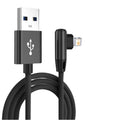 90 Degree USB Cable For iPhone 14 13 12 11 Pro
